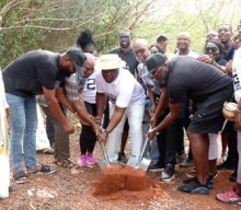 2000 Year Group cuts sod for 18-unit classroom block