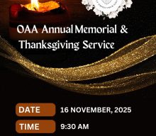 OAA Memorial Service 2025