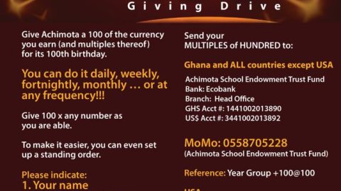 100@100 Giving Drive