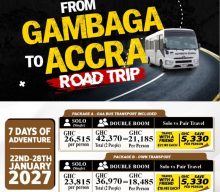 Gambaga to Accra Road Trip!